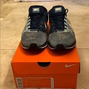 Nike Flyknit Racer - Blue Tint / White Bluecap